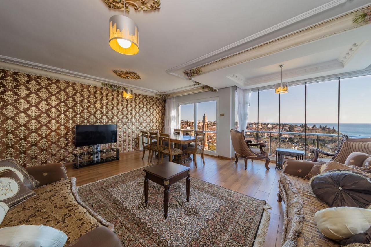 Lovely Flat With Sea View Near Beach In Muratpasa Antalya Exterior foto